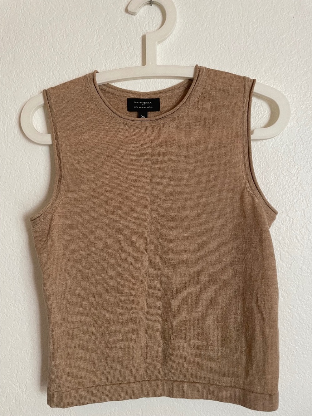 Banana Republic merino wool tank size cs